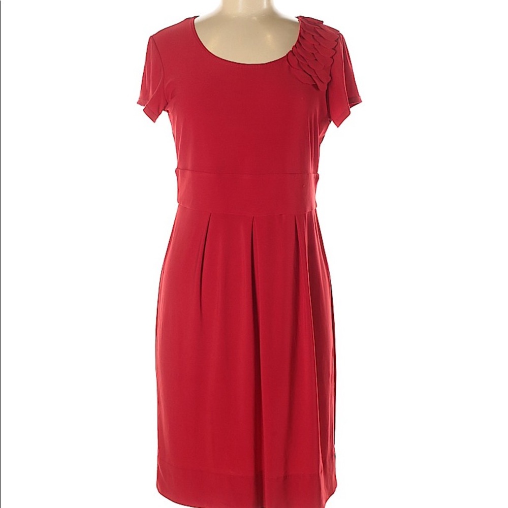 Danny & Nicole Red Dress gorgeous detail